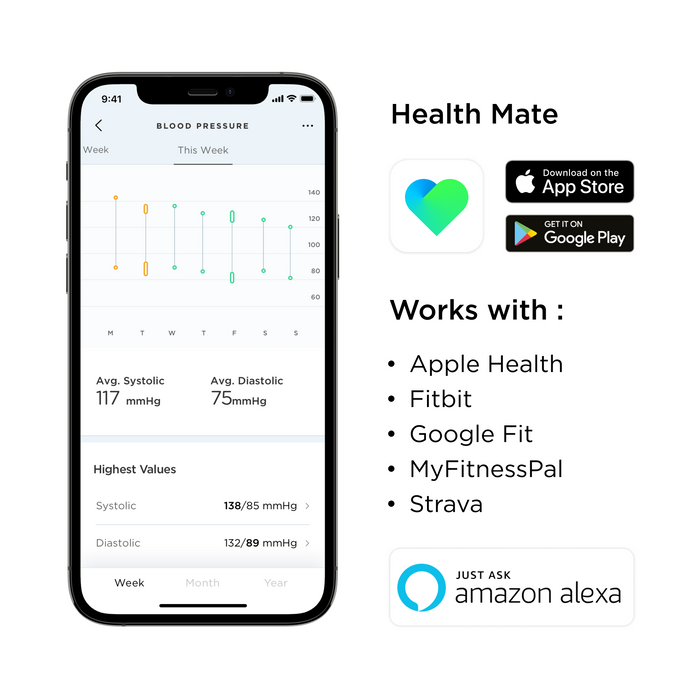 Withings Blood Pressure Monitor - Connect