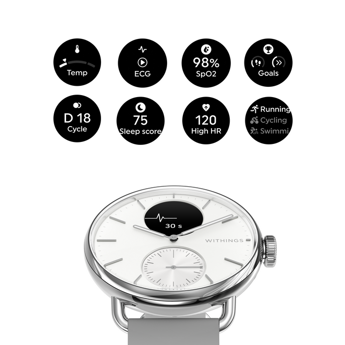 Withings ScanWatch2 (38mm) - White