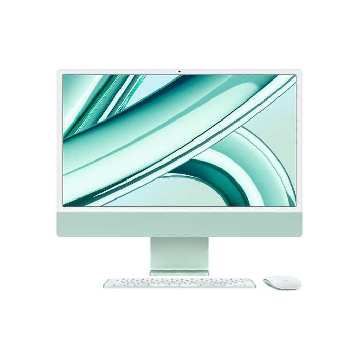 iMac 24" M3 8-core CPU 10-core GPU 8GB/512GB - Groen ACTIE (op=op)