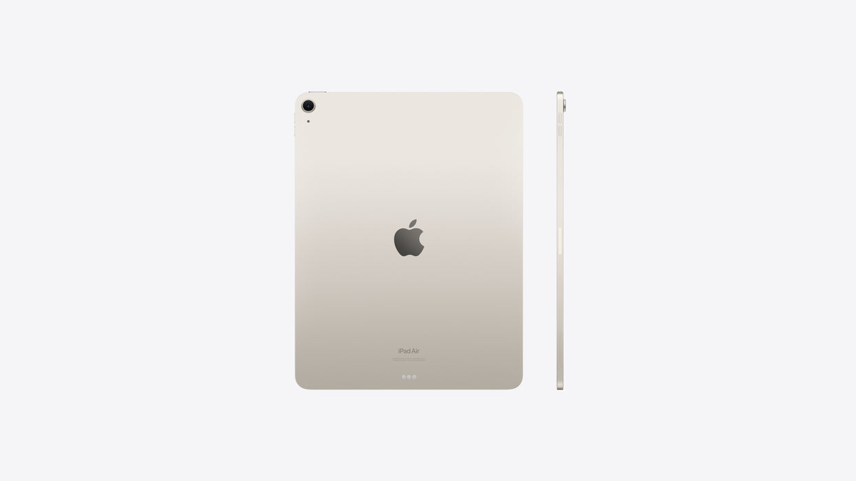 13‑inch iPad Air, Cellular, 1TB, Sterrenlicht