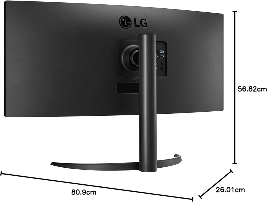 LG 34'' 21:9 Curved UltraWide™ QHD (3440 x 1440) USB-C
