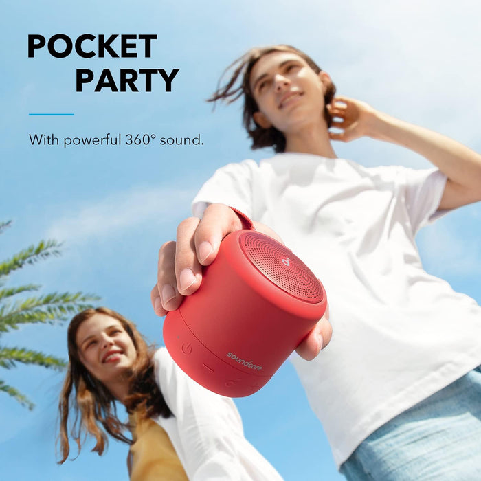 Anker SoundCore Mini V3 - Bluetooth speakers - Rood