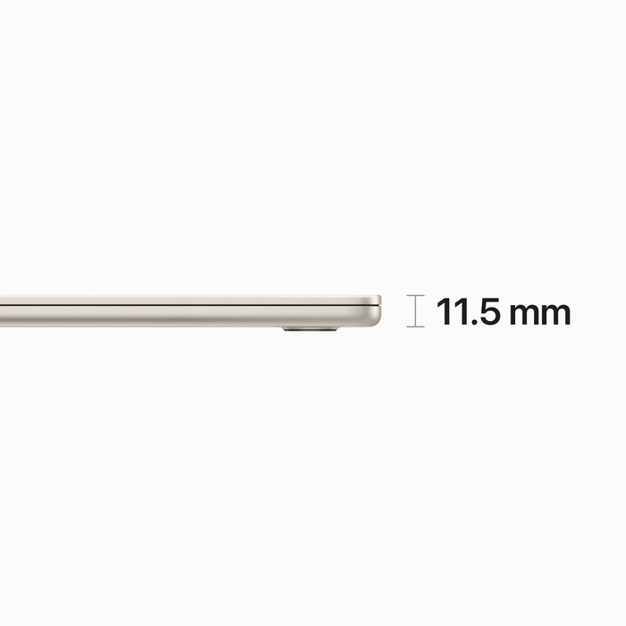 MacBook Air 15.3" M2 8-core 8GB/256GB - Sterrenlicht
