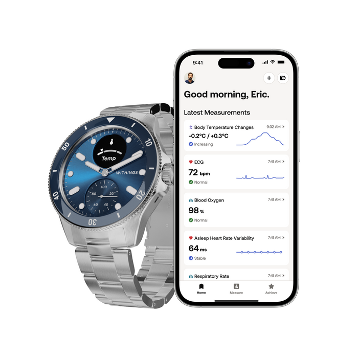 Withings ScanWatch Nova (42mm) - Blue