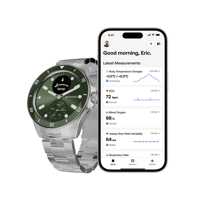 Withings ScanWatch Nova (42mm) - Green