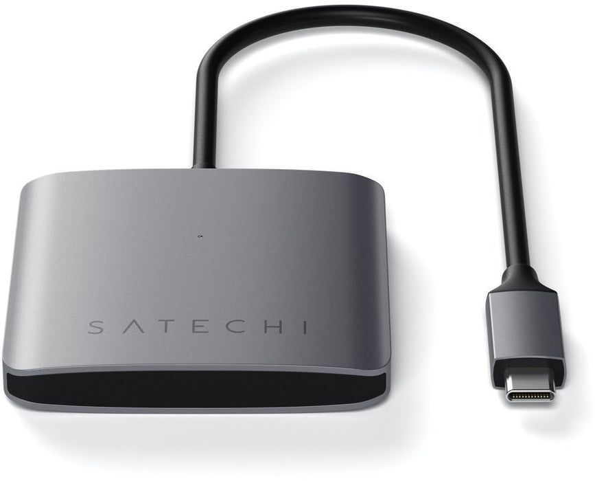 Satechi Aluminum 4 Port USB-C Hub - Space Grey