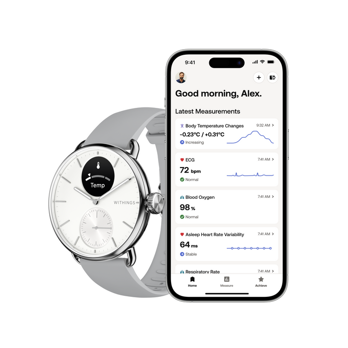 Withings ScanWatch2 (38mm) - White