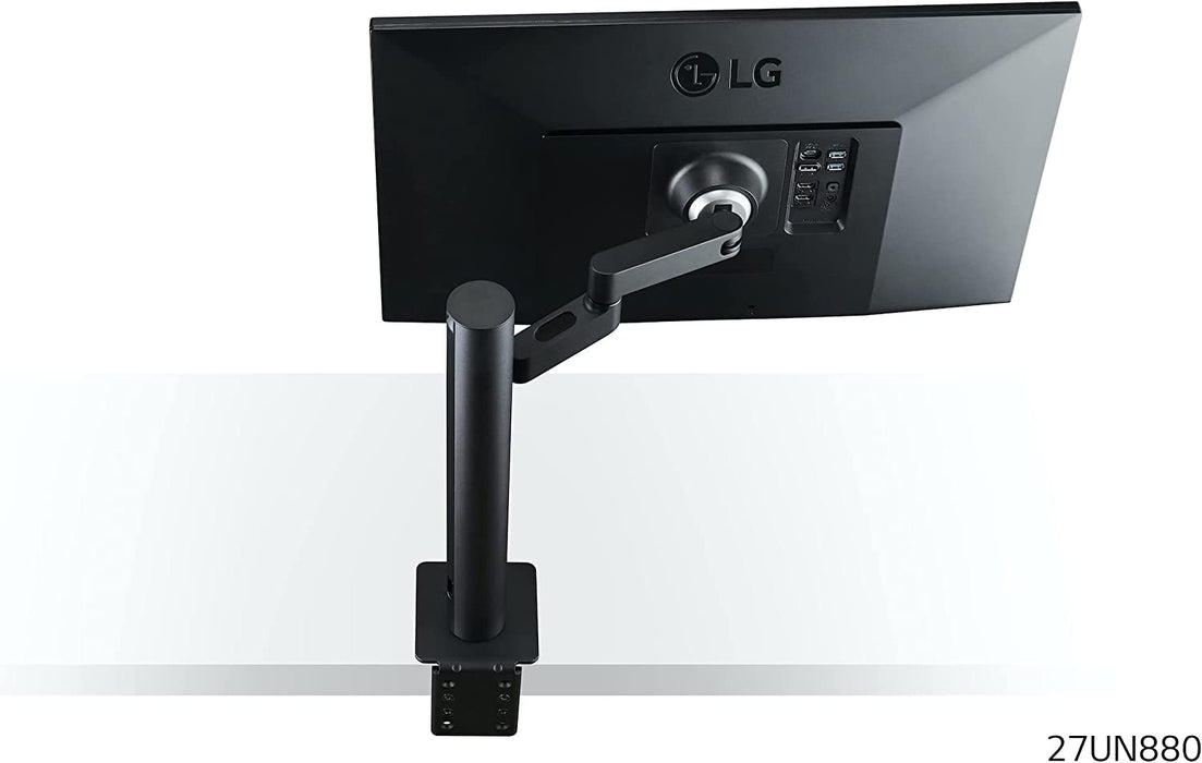 LG UltraFine Ergo 27UN880-B Zwart (met bureau- klem)