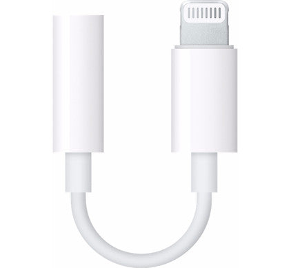 Apple Lightning to headphone adapter