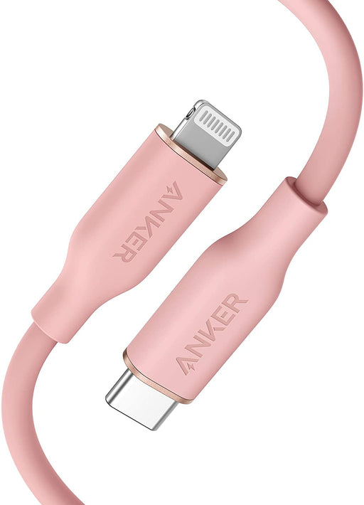 Anker USB-C naar Lightning kabel 90cm - Roze