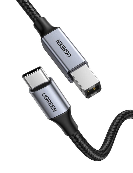 Ugreen USB-C to USB-B printerkabel, 2 meter