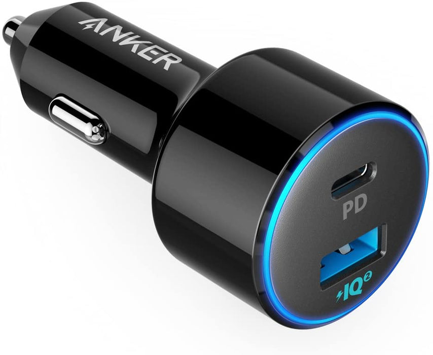 Anker 49watt Dual autolader (USB + USB-C)