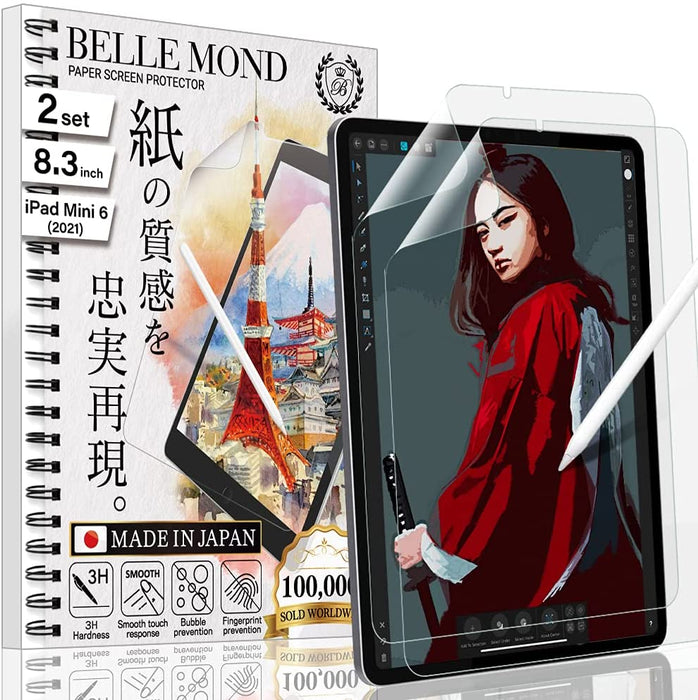 Japans papier Screen Protector - iPad Mini 6e gen.