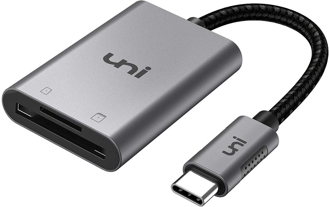 Uni USB-C naar SD/MicroSD-kaartlezer