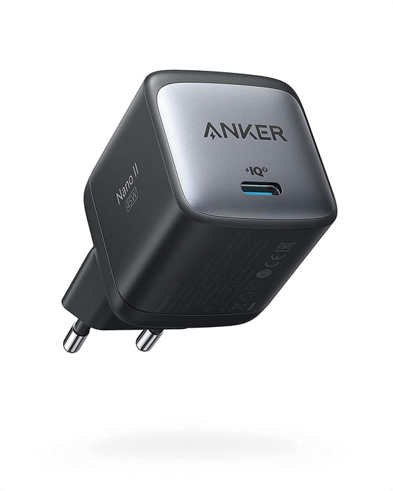 Anker Nano II 45W USB-C snellader - Zwart