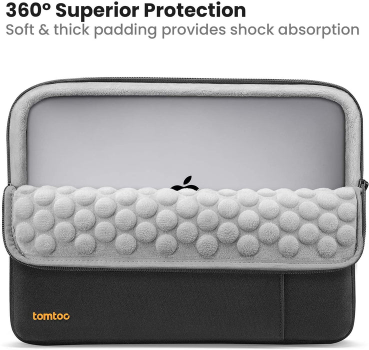 Tomtoc MacBook Pro 14" Sleeve - Antraciet
