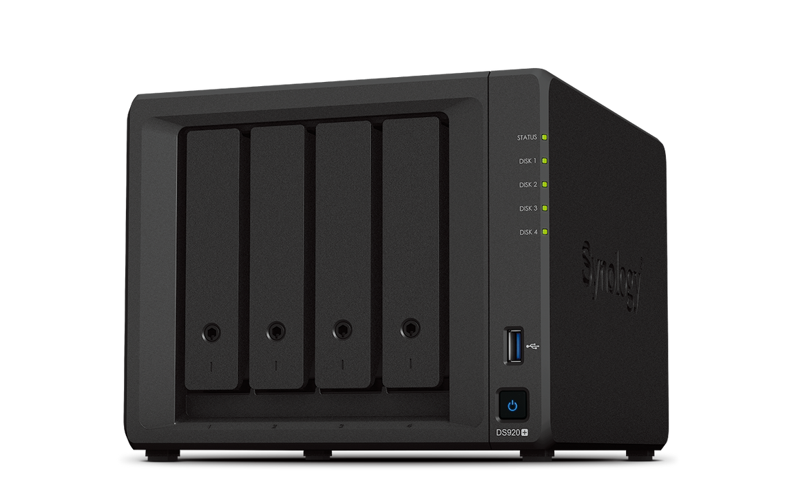 Synology Disk Station DS920+ 4-bay/quad core