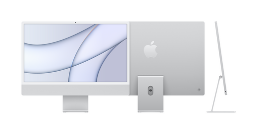 iMac 24" Retina 4.5K M1 8-core CPU 8-core GPU 512GB - Zilver