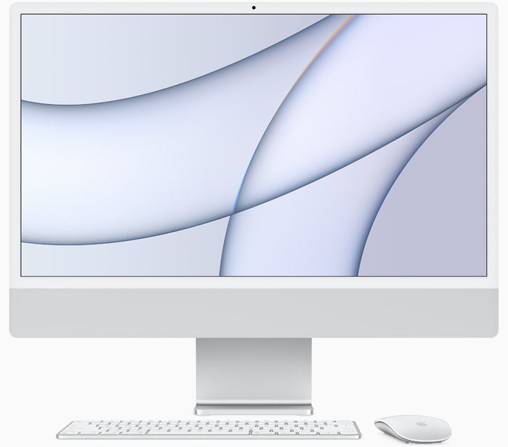iMac 24" Retina 4.5K M1 8-core CPU 8-core GPU 512GB - Zilver DEMO