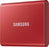 Samsung Portable SSD T7 - 500GB - Rood